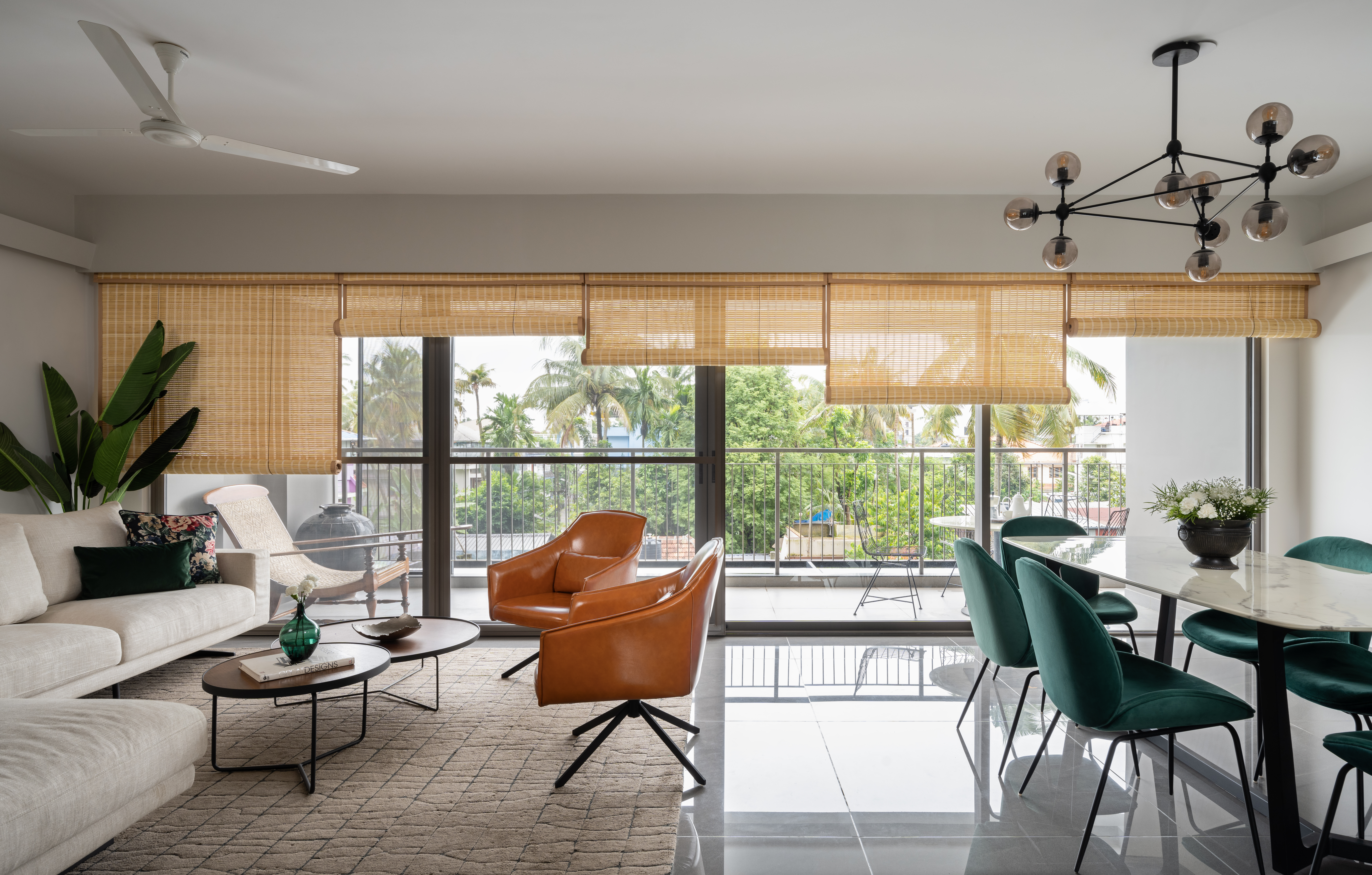 Bamboo Blinds - Soft Lighting